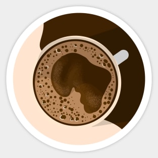 Chocolate Coffee Sticker